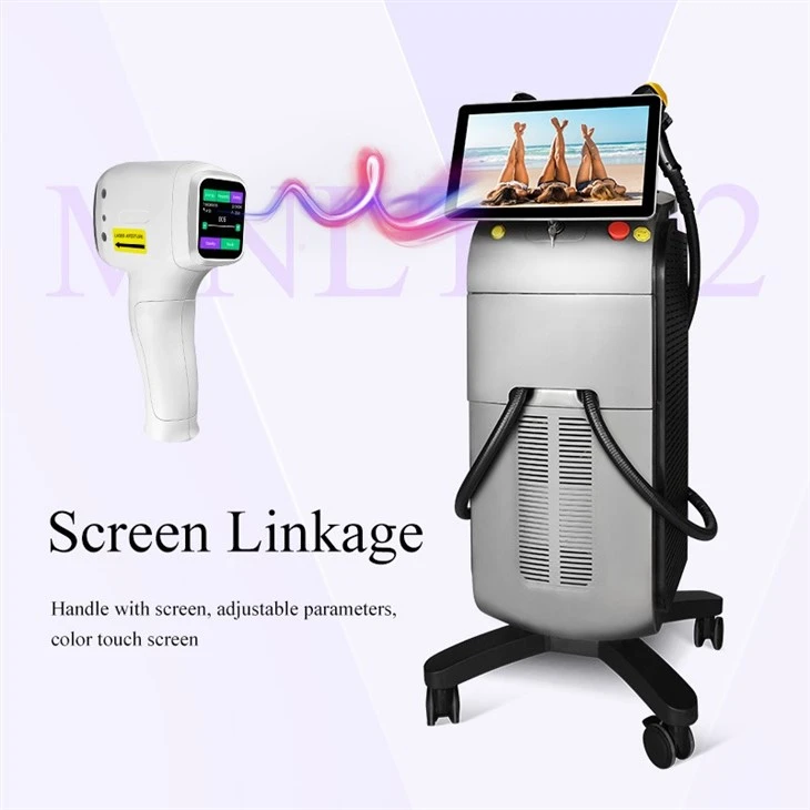 Ice Platinum Titanium Diode Laser Hair Removal Machine